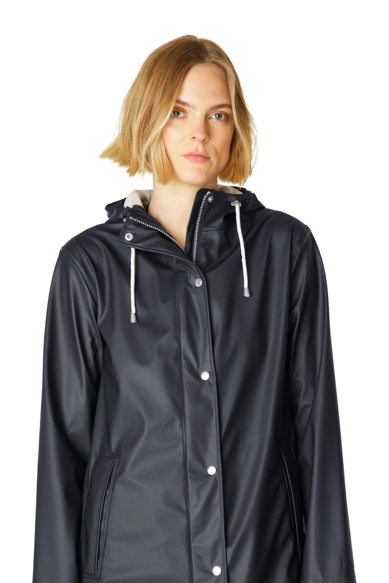 ILSE JACOBSEN RAIN228 RAINCOAT | Dark Indigo