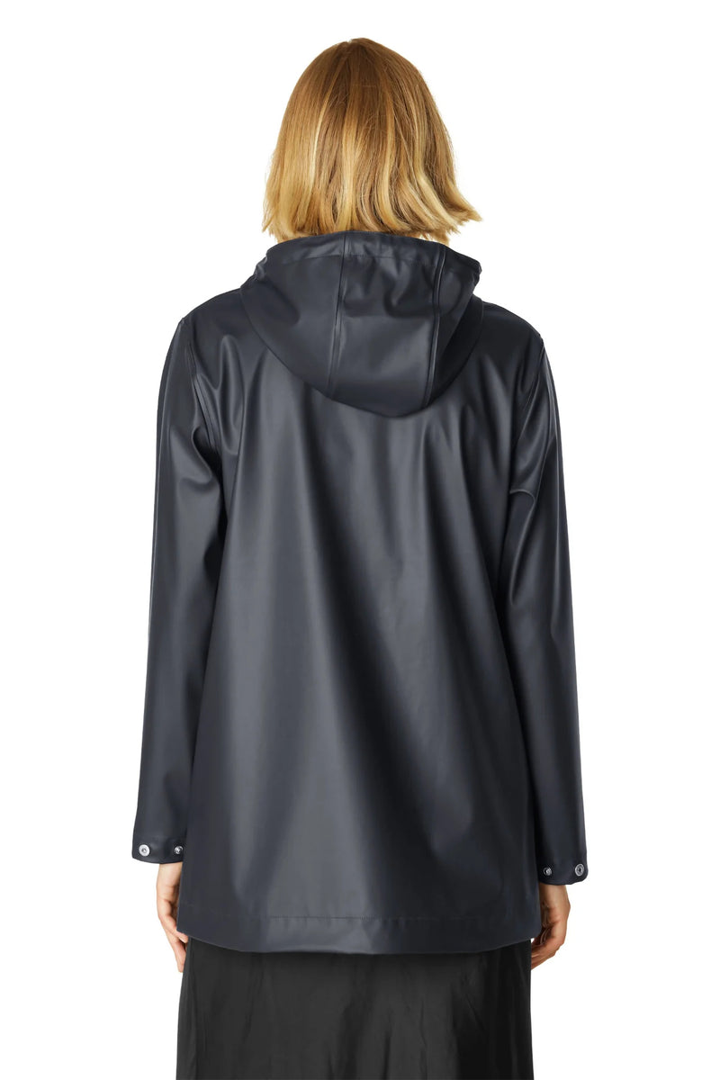 ILSE JACOBSEN RAIN228 RAINCOAT | Dark Indigo