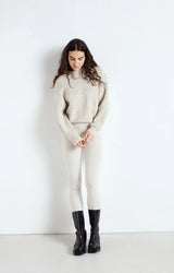 PULLOVER EAST18Q in Powder Snow by American Vintage