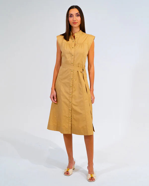 IRIS DRESS in Camel by ARLINGTON MILNE