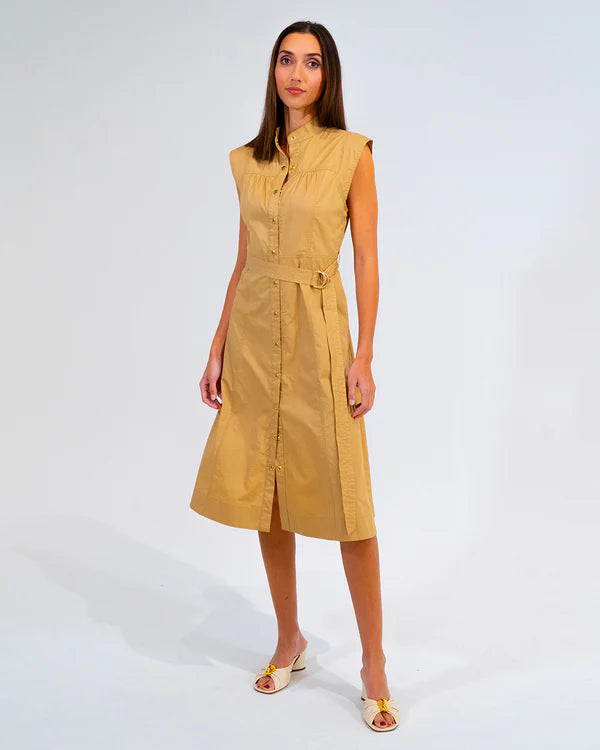 IRIS DRESS in Camel by ARLINGTON MILNE