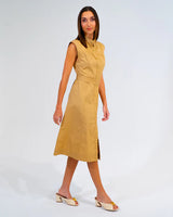 IRIS DRESS in Camel by ARLINGTON MILNE