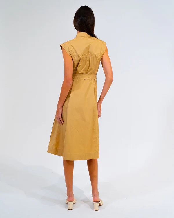 IRIS DRESS in Camel by ARLINGTON MILNE