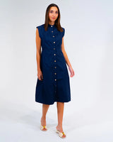 IRIS DRESS in Navy by ARLINGTON MILNE