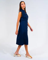 IRIS DRESS in Navy by ARLINGTON MILNE