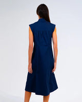 IRIS DRESS in Navy by ARLINGTON MILNE
