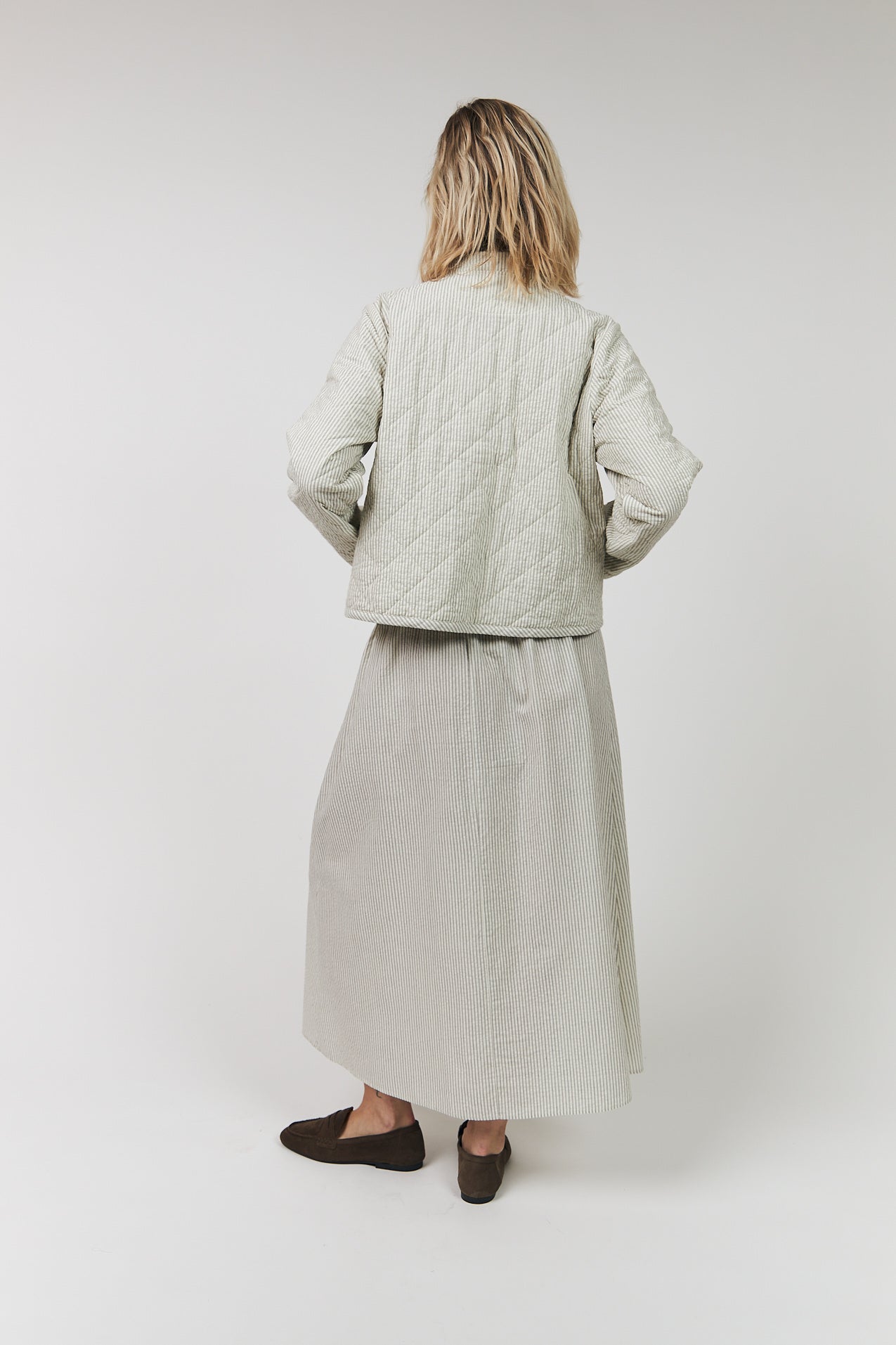 ISLA MAXI SKIRT in Stripe by Lollys Laundry