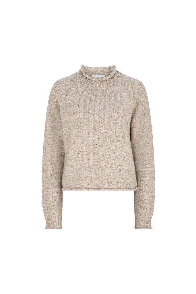 ISLANDER PULLOVER in Pebble by Maxton Clothing