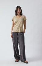 JACKSONVILLE JAC48V SHORT SLEEVE TEE in Vintage Rye by American Vintage