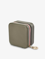 JEWELLERY CASE in Khaki by Elms + King