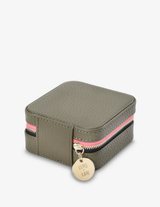 JEWELLERY CASE in Khaki by Elms + King