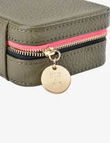 JEWELLERY CASE in Khaki by Elms + King