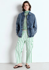 JOYBIRD DENIM JACKET Joy16I in Stone by American Vintage