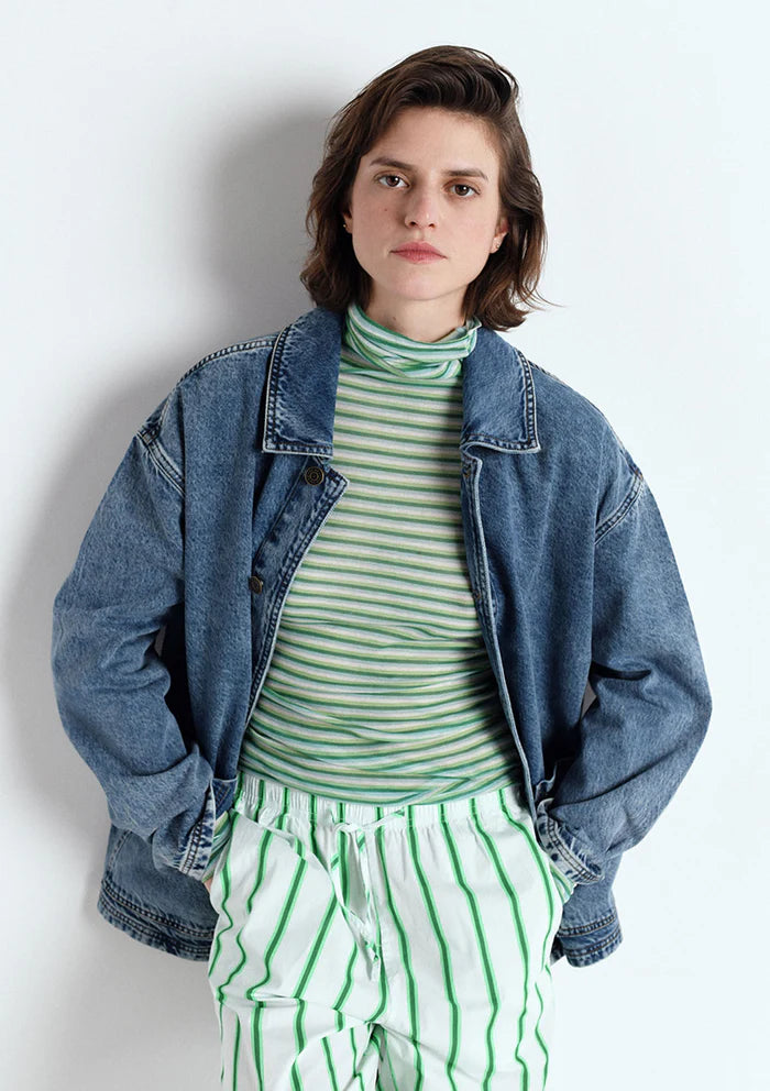 JOYBIRD DENIM JACKET Joy16I in Stone by American Vintage