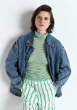 JOYBIRD DENIM JACKET Joy16I in Stone by American Vintage