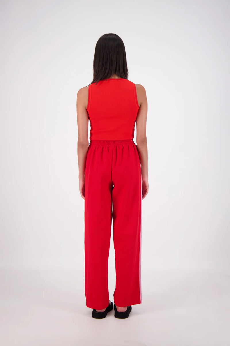 CASSIS TROUSER | Red