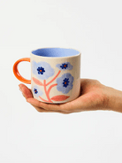 BLOOMIE BLUE FLOWER MUG - Darling & Domain