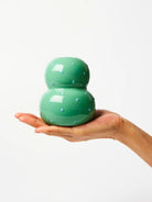 FONDA GREEN BLUE DOTTY VASE - Darling & Domain