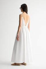 Elka Collective CLOVE DRESS in White