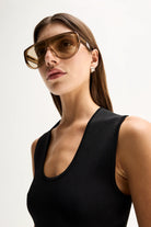 HAYES KNIT TOP in Black by Elka Collective