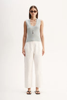 BLAIR KNIT TOP in Light Blue by Elka Collective
