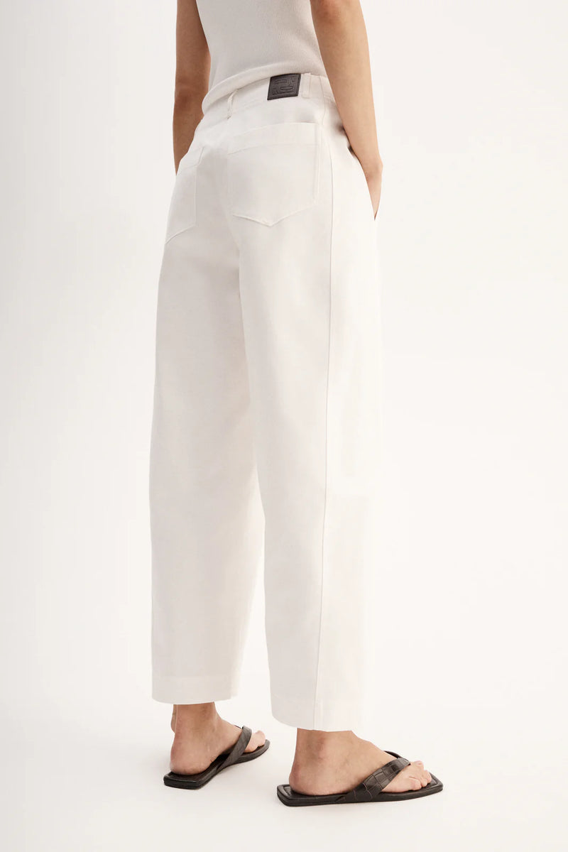 MARSHALL PANT in White by Elka Collective