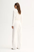 PENNY KNIT CARDIGAN in White by Elka Collective