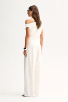 TALIA KNIT TOP in White by Elka Collective