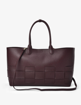 KENSINGTON TOTE in Wine by Elms + King