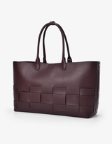 KENSINGTON TOTE in Wine by Elms + King