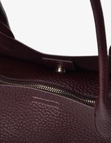 KENSINGTON TOTE in Wine by Elms + King