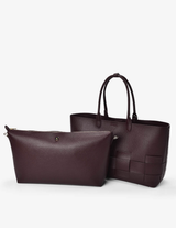 KENSINGTON TOTE in Wine by Elms + King