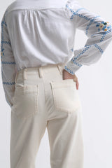 Kireina Celeste Pant in Ecru