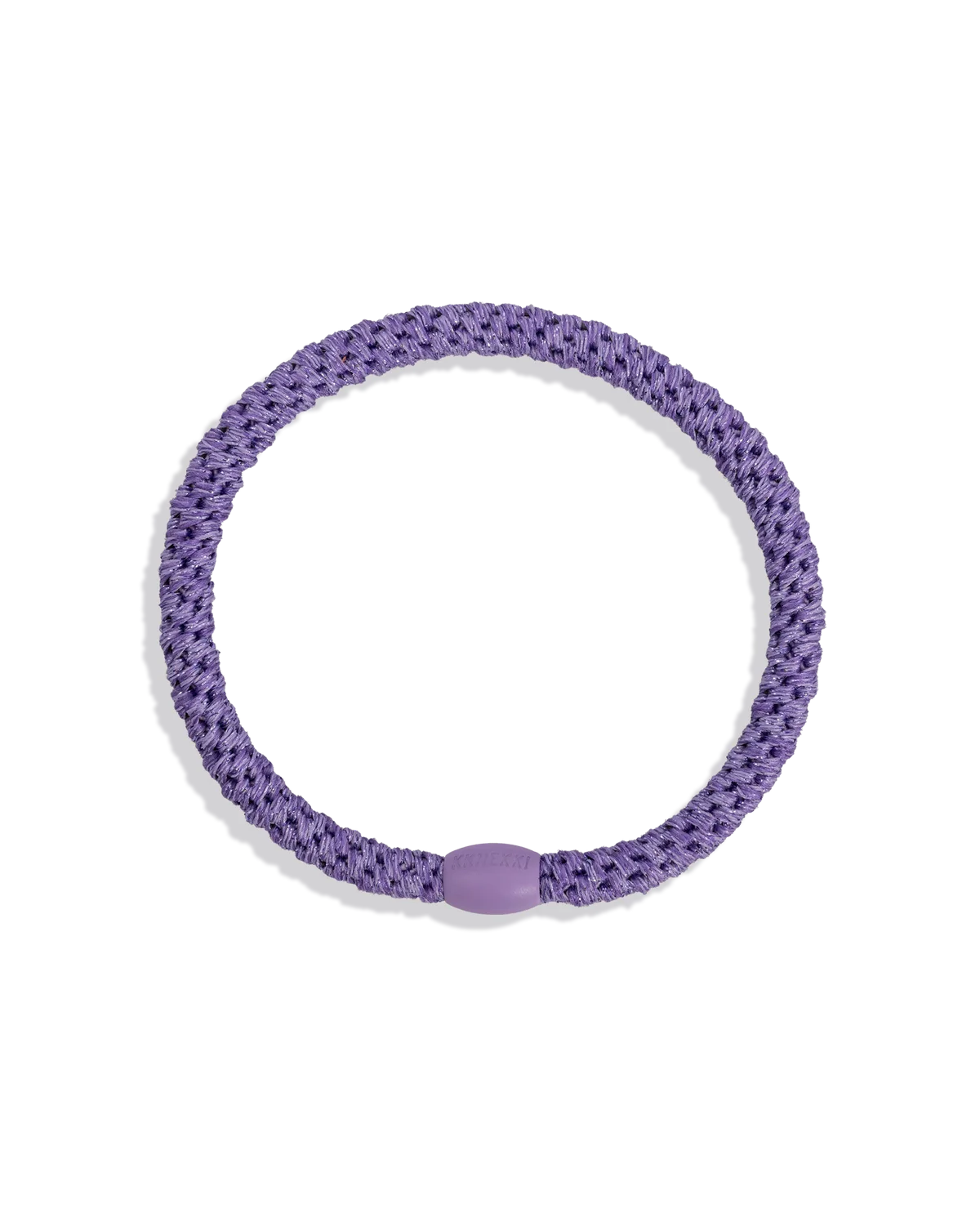 KKNEKKI Original Hair Ties in Slim Lilac Glitter