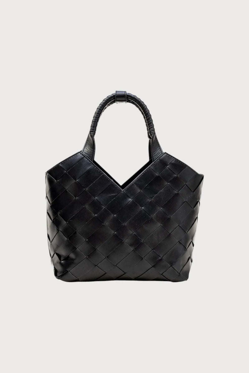 CABAS MINI in Black by Aleo