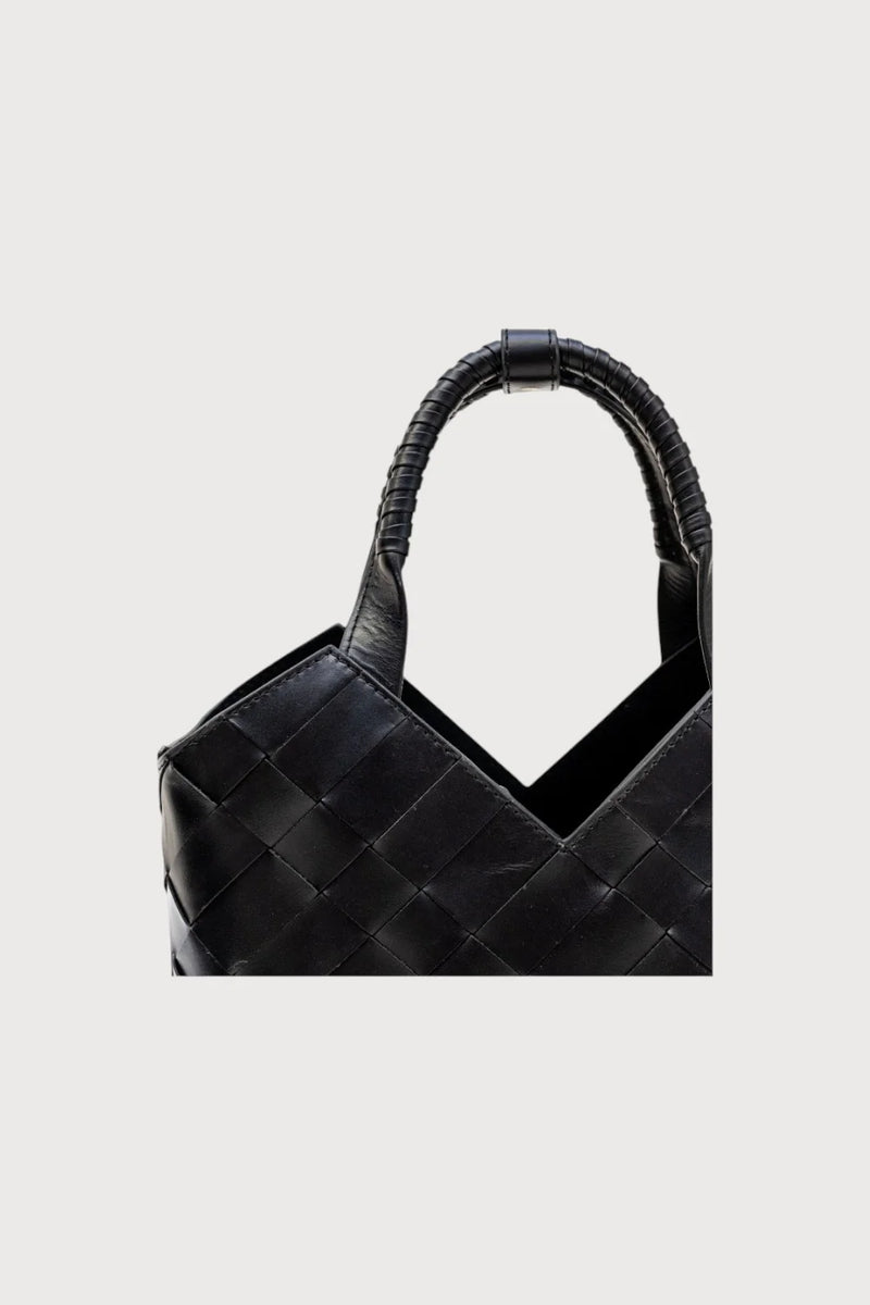 CABAS MINI in Black by Aleo