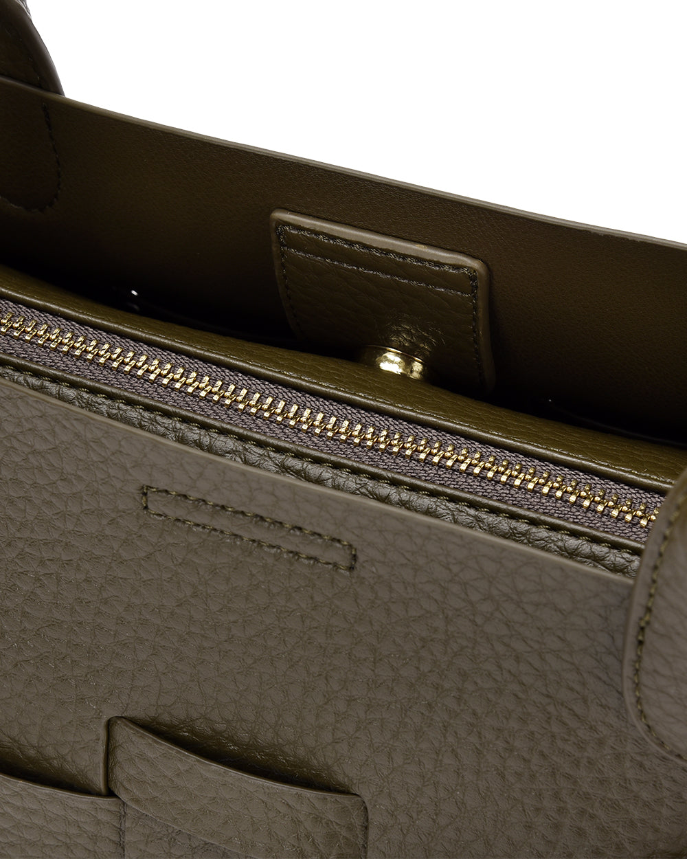 KENLEY EAST-WEST BAG in Khaki by Elms and King