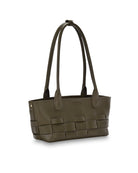 KENLEY EAST-WEST BAG in Khaki by Elms and King