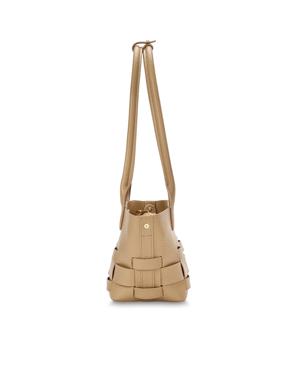 KENLEY EAST-WEST BAG in Taupe by Elms and King