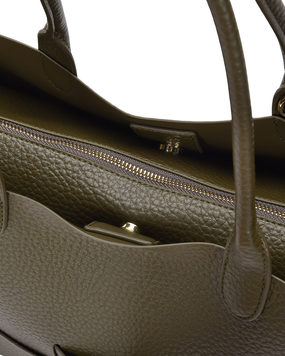 KENSINGTON TOTE in Khaki by Elms and King