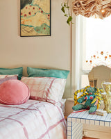 VELVET PEA CUSHION | Dusty Rose