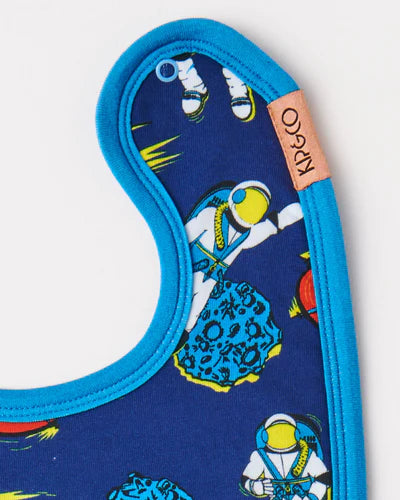  ORGANIC COTTON BIB in Outer Space from the amazing range of Kip & Co