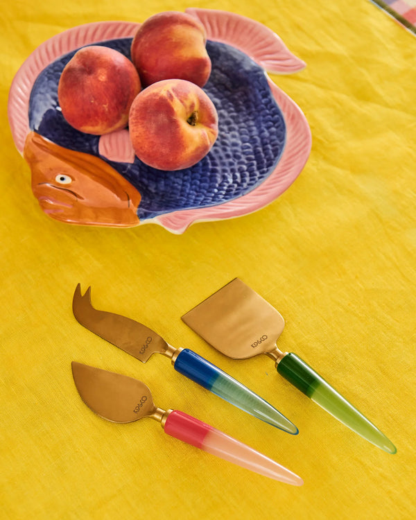 BEJEWELLED CHEESE KNIFE SET