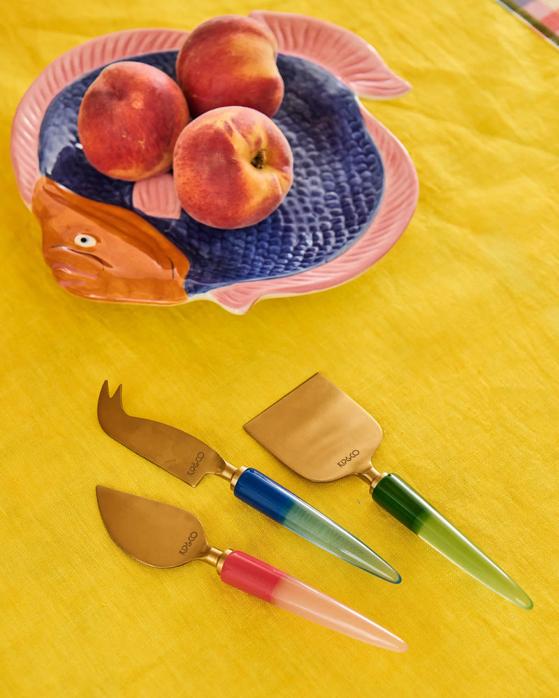 BEJEWELLED CHEESE KNIFE SET