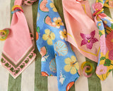 EMBROIDERED NAPKIN 4P SET | Flower Chain