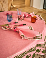 EMBROIDERED TABLECLOTH LARGE | Flower Chain