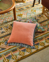 VELVET TASSEL CUSHION | Gelato
