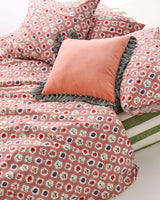 VELVET TASSEL CUSHION | Gelato