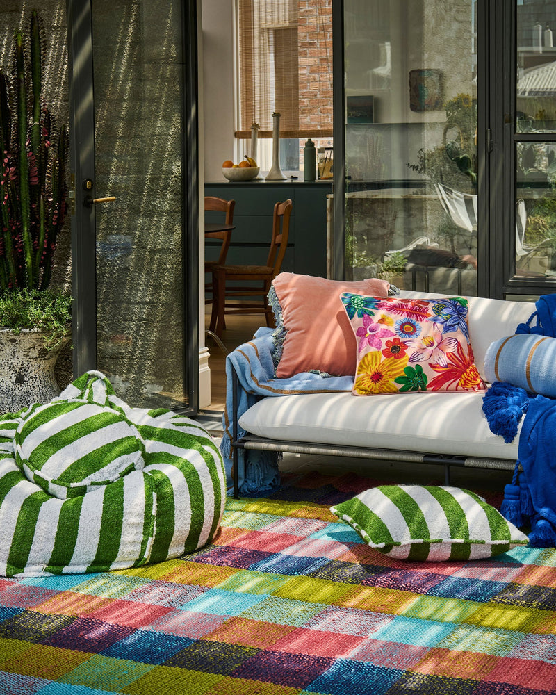 VELVET TASSEL CUSHION | Gelato