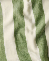 LINEN TABLECLOTH STANDARD | Moss Stripe